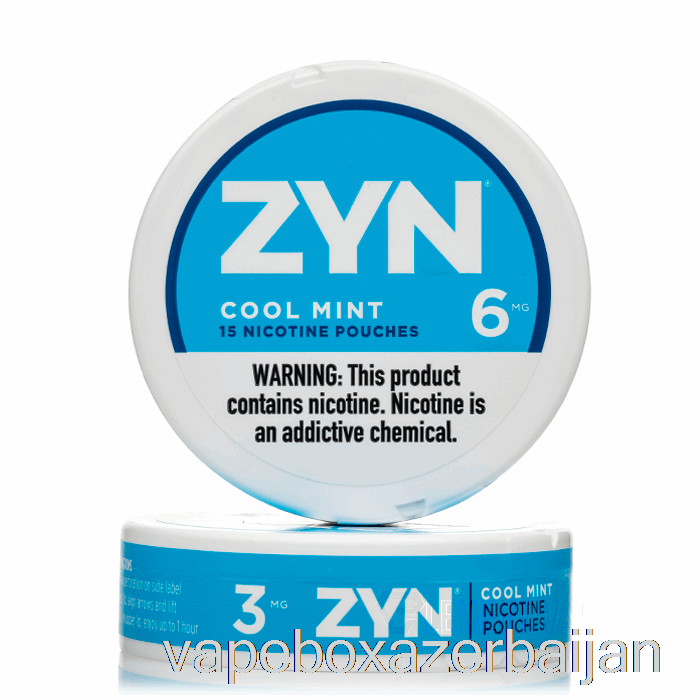 Vape Box Azerbaijan ZYN Nicotine Pouches - COOL MINT 3mg (5-PACK)